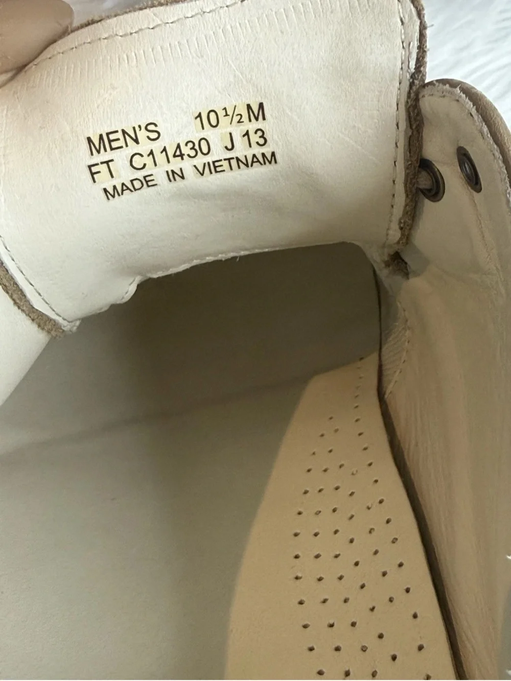 Cole Haan Men's Oxfords in Cream and Tan